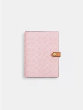 🌸New Coach Powder Pink Notebook🌸